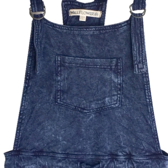 NWOT 🌺 WALLFLOWER overall dress/romper | Large - Picture 2 of 9
